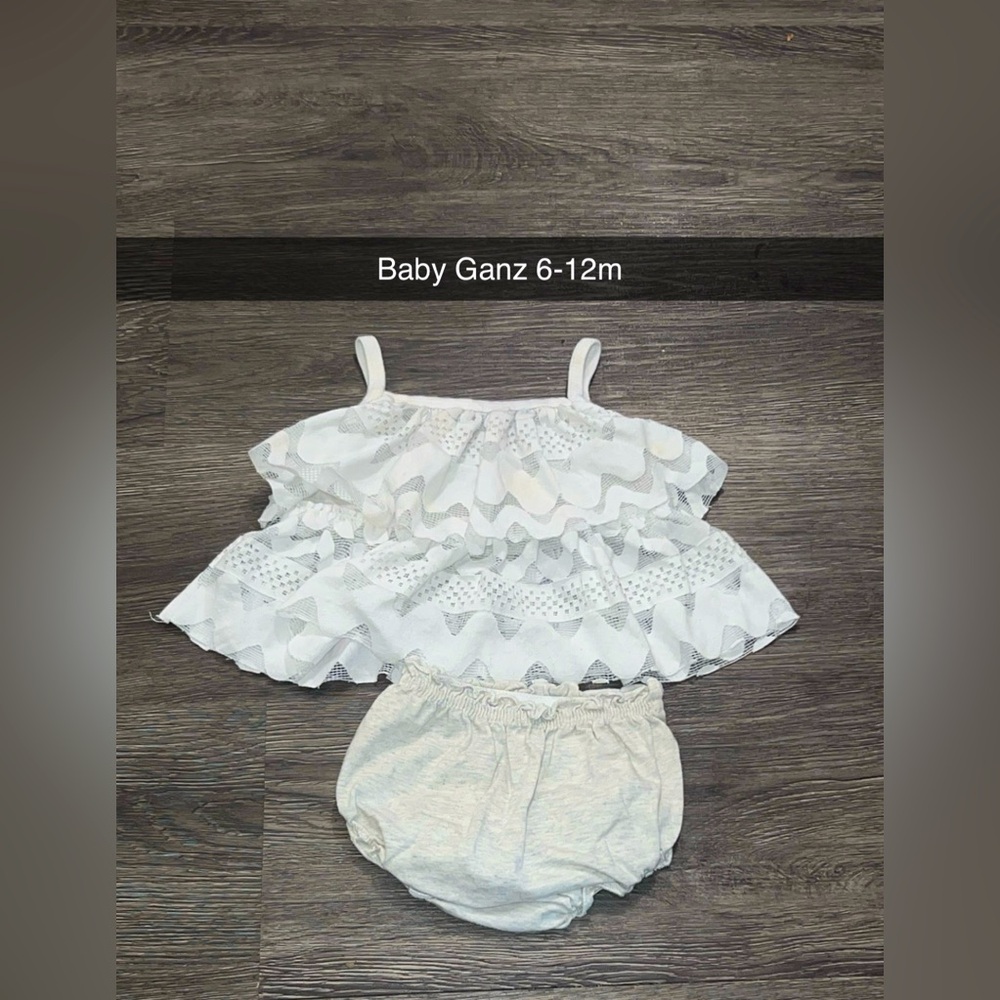 Baby ganz girls outfit set 6-12m